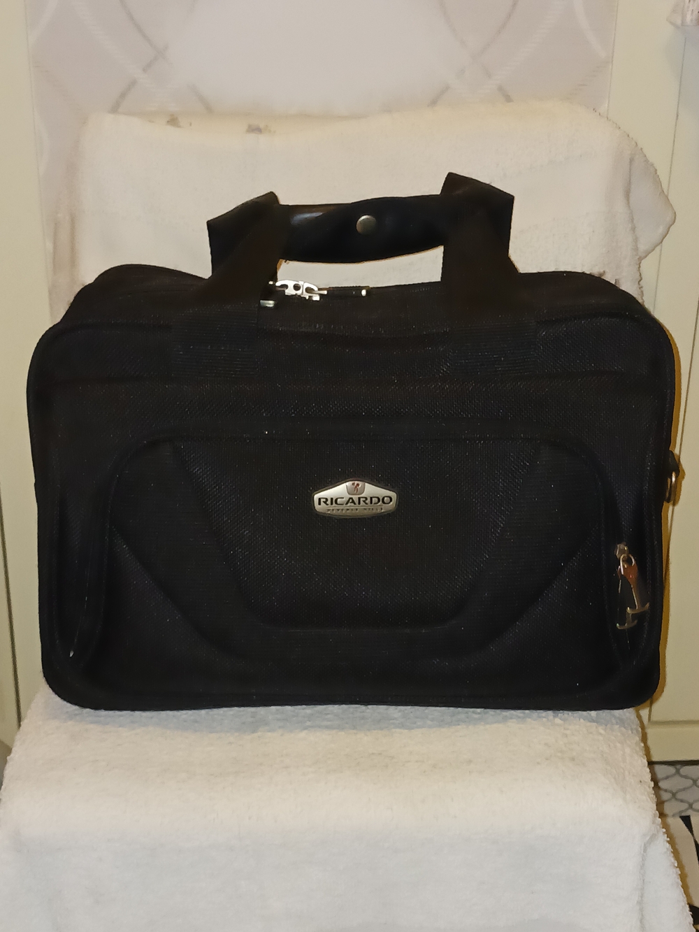 ✨️LIKE NEW✨️ Ricardo Black Travel CarryOn Bag Compact Travel Companion Men Women